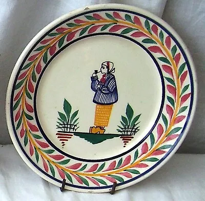 Buy Vintage Small Ceramic Quimper Plate • 10£