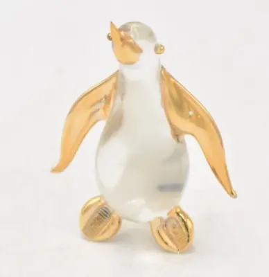 Buy Vintage Murano Art Glass Penguin Figurine Statue Ornament • 17.95£