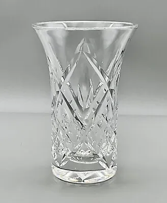 Buy ✨ A Gorgeous Little ‘doulton International’ Lead Crystal Cut Glass Posy Vase. • 18£