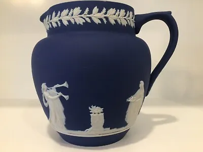 Buy Adams England Wedgewood? Bisque Jasperware Jug Pitcher Vase • 76.35£