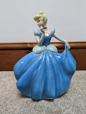 Buy Cinderella Vintage Disney  STORE PRINCESS CERAMIC MONEY BOX APPROX 10” Tall  • 14.99£