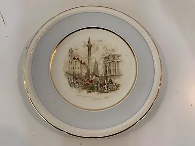 Buy Vintage Swinnertons Staffordshire Porcelain “Majestic Vellum” The Monument Plate • 28.77£
