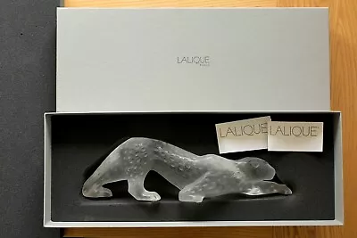 Buy LALIQUE  Large Panther / Zeila Panther, 1165200. Boxed 36.5 Cm And 2.55 Kilos. • 975£