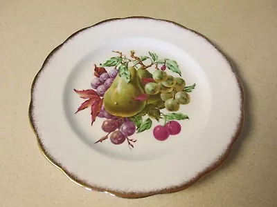 Buy Vintage Royal Standard Fine Bone China Made In England 8  Plate With Fruit! • 1.85£