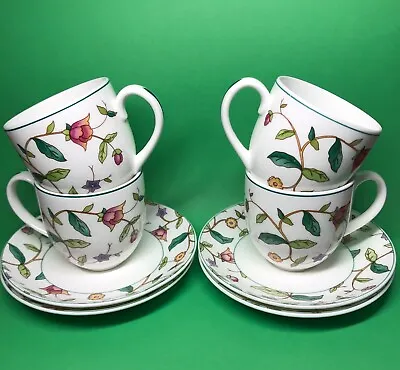 Buy Royal Stafford Fiori Tea Cup Lot 4 Sets Fine English Bone China Floral Pattern • 37.89£