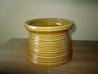 Buy Crown Devon Pottery Plant Pot Vase Burnt Orange Made In England Good Condition • 11.50£