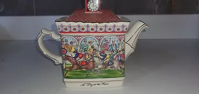 Buy Sadler Collectors Championship 'A Day At The Races' Teapot • 10£