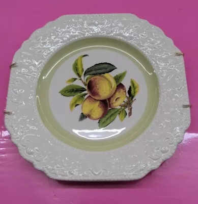 Buy Vintage Lord Nelson Plate Pottery England Fruit Peaches  • 14.18£