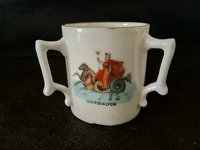Buy Crested China - BARBADOS Crest - Loving Cup - Gemma. • 5.60£