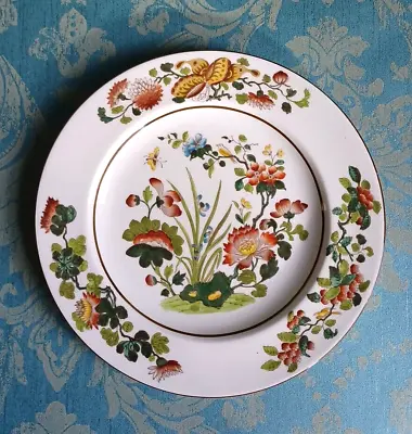Buy Antique Victorian Wedgwood Plate ~ Beautiful Hand Painted Enamels Circa 1900 • 22.50£