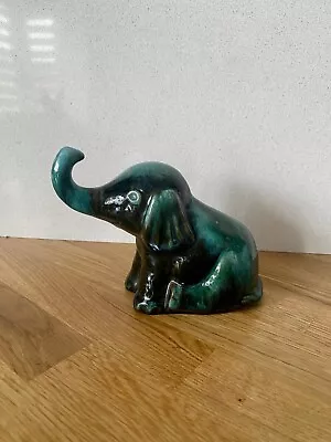 Buy Vintage Blue Mountain Pottery Elephant • 19.99£