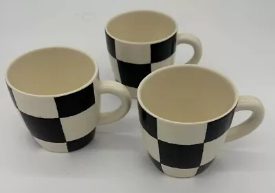 Buy Royal Stafford Chequers Coffee Mug Cup - Set Of 3 • 73.48£