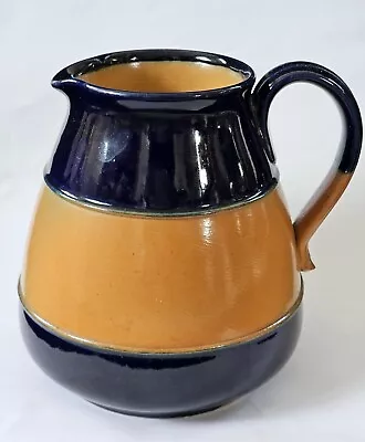 Buy An Antique Royal Doulton Stoneware Jug In Blue And Brown • 30£