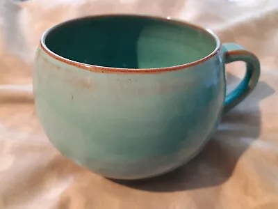 Buy Wold Studio Mug Cup Shaped Art Pottery Glazed Turquoise Terracotta • 8.99£