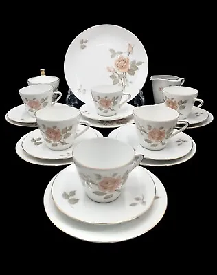 Buy Vintage Seltmmann Weiden Bavaria Tea Set Monika Shape Rose Pattern 21 Pieces • 25£
