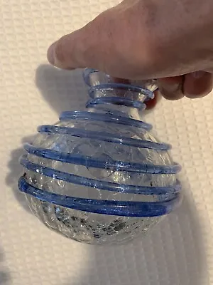 Buy Maurano Glass Cracked Effect Vase  • 30£