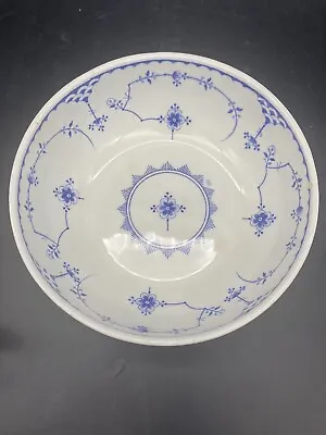 Buy Furnivals Denmark Limited England Small Serving Bowl Blue Floral White Read • 28.50£