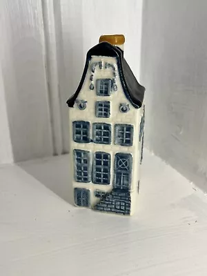 Buy Klm Bols Blue Delft Miniature House - Empty - Number 9 Ceramic Vintage #9 • 12.99£