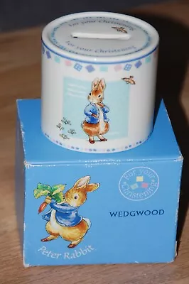 Buy Wedgwood Peter Rabbit Christening Money Box • 5£