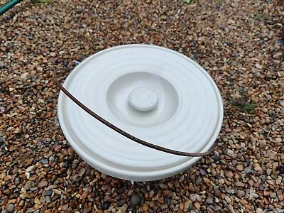Buy Royal Winton Grimwades Ceramic White Commode Pot With Lid Good Vintage Condition • 10£