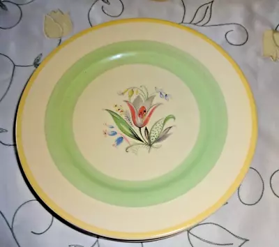 Buy NEWHALL HANLEY SET OF 4 SALAD PLATES FLORAL 8in • 10£