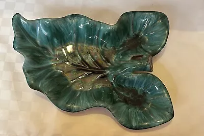 Buy Vintage BMP Blue Mountain Pottery- Large Leaf Shaped Dish. Canada (83b) • 20£