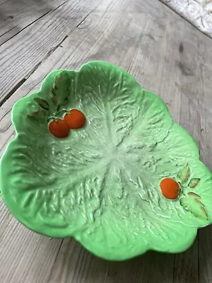 Buy Carlton Ware Vintage Lettuce Leaf And Tomato Plate • 15£