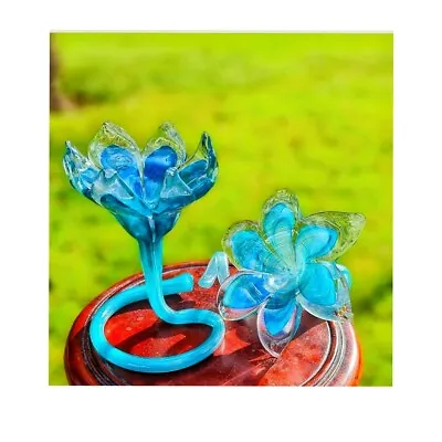 Buy Murano Glass Candle Holder Vintage Coloured Tea Light Holder Flower Handblown • 45£