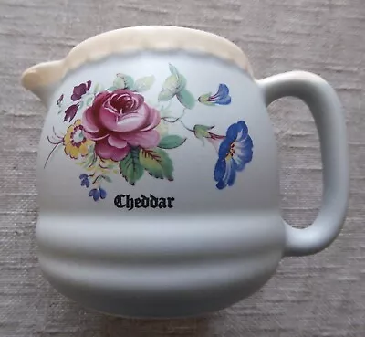 Buy 1950's Vintage Buckfast Pottery Devon Floral Ceramic Jug Cheddar • 0.99£