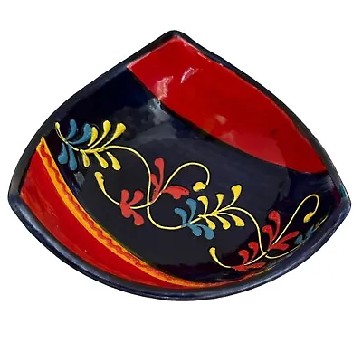 Buy Vtg Spain Del Rio Salado Bowl Trinket Dish Hand Painted Ceramic Pottery Sauce • 13.01£
