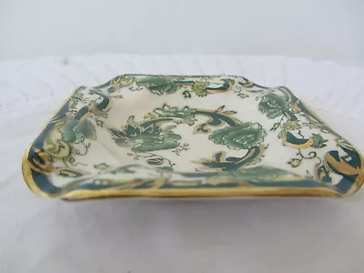 Buy Vintage Masons 3.5  Pin Tray With Chartreuse Pattern Excellent Condition • 4.99£