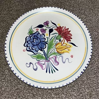 Buy Vintage Poole Pottery Traditional Pattern 10  Plate • 5.99£