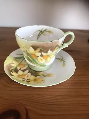 Buy Shelley Pottery Daffodil Cup & Saucer • 10.95£