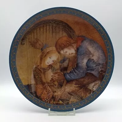 Buy ⭐️ A Vintage Collectors Display Plate ‘die Musik’ By ‘sulamith Wulfing’ Boxed! • 14£