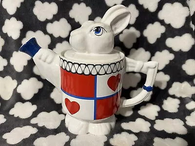 Buy Vintage Wade Pottery - White Rabbit Teapot ~ Alice In Wonderland MINT • 22.95£