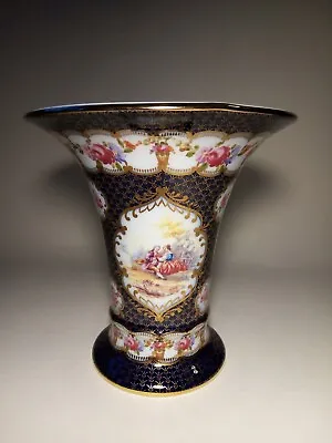 Buy Past Times Limoges Style Porcelain Trumpet Vase • 16£