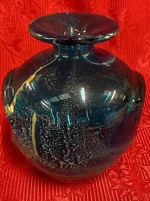 Buy Poppa Vase, Designed By Vicente Boffo Designed Mdina Studio Glass Vase MC29 • 29.44£