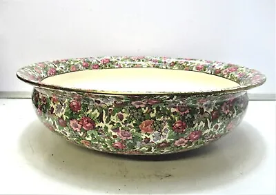 Buy Antique Crown Ducal Ware Large Chintz Washing Bowl • 49£