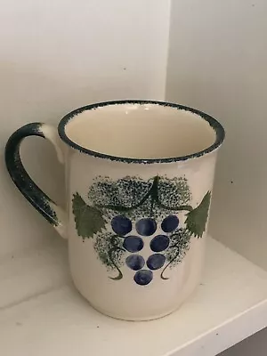 Buy Mug Grape Design Poole Pottery Hand Painted • 10£