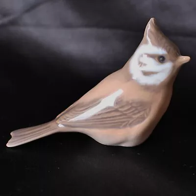 Buy Royal Copenhagen, Denmark, Crested Tit Bird Figurine #1506 • 28.50£