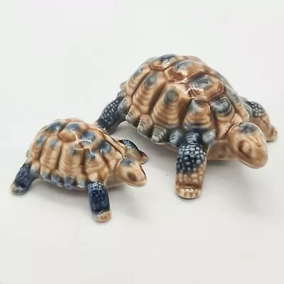 Buy X2 Wade Baby Tortoises Pottery Vintage English Ceramic Figures Ornaments Whimsy • 9.95£