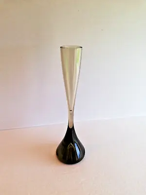 Buy Whitefriars Twilight Specimen Vase With Trapped Bubble No.9566. C1960 • 28£