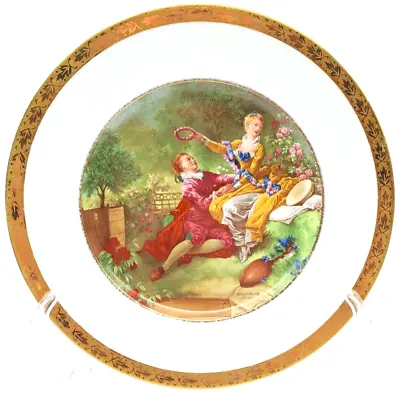 Buy Guillen Spanish Porcelain Collectors Plate The Lover Crowned  Fragonard France • 4.88£