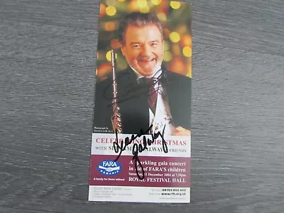 Buy Jeanne & James Galway 2004 Flute Player Hand SIGNED Royal Festival Hall Flyer • 7.99£