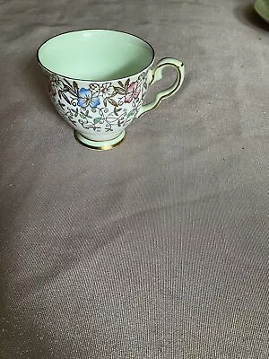 Buy Vintage Royal Stafford Bone China Tea Cup Only. Floral Pattern With Gold Edging. • 1.50£