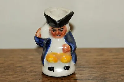 Buy Vintage  Miniature Toby Character Jug 4 Cms High Not Devonmoor Yellow Trousers • 5£