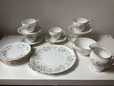 Buy Vintage Tea Set Royal Standard Fancy Free English Fine Bone China 21 Pieces • 13.99£