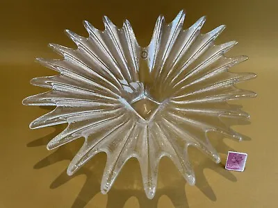 Buy Dartington Crystal Glass Palm Bowl By Anita Harris Vintage C1980 • 17.99£