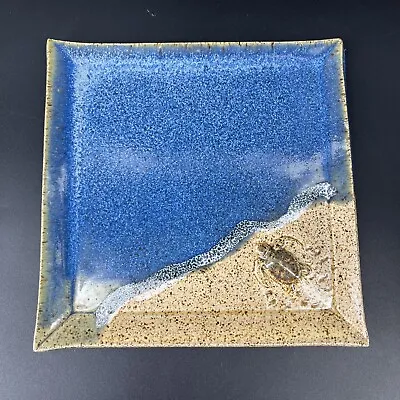 Buy Ceramic 3D Sea Turtle Beach Artwork Pottery Trinket Dish Nautical Ocean Theme • 22.24£