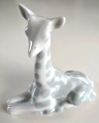 Buy Vintage Porcelain Figurine Giraffe PFF Riga USSR • 47.06£